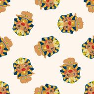 pharaoh seamless pattern N4
