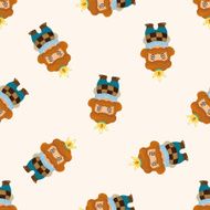 Royal theme king seamless pattern N3