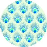 Feather Circled Pattern