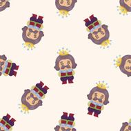 Royal theme king seamless pattern N8
