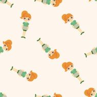 Office workers seamless pattern N47