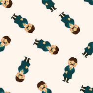 detective seamless pattern N2