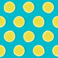 Lemon seamless pattern N7