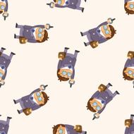 Office workers seamless pattern N55