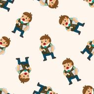 Office workers seamless pattern N56