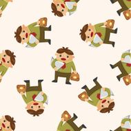 Office workers seamless pattern N57