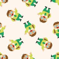 Office workers seamless pattern N61
