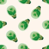 Environmental protection concept Saving energy seamless pattern N2