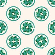 Environmental protection concept Protect our env seamless pattern N4
