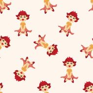 jumping person seamless pattern N10