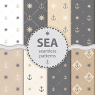 seamless patterns Vector aqua background Set wallpaper N7