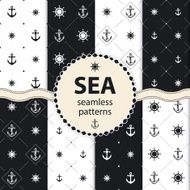 seamless patterns Vector aqua background Set wallpaper N9