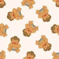 Sumo seamless pattern