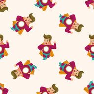 superman seamless pattern N3