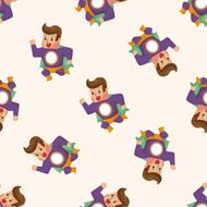 superman seamless pattern N6