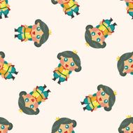 Royal theme prince seamless pattern N7