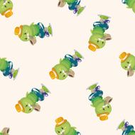 alice in wonderland seamless pattern N2
