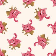 alice in wonderland seamless pattern N6