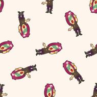 band member singer seamless pattern N2