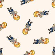 band member singer seamless pattern N3