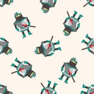 knight seamless pattern N4