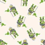 knight seamless pattern N6