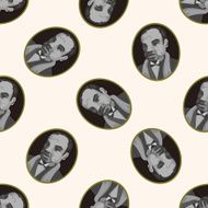 mafia seamless pattern