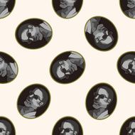 mafia seamless pattern N4