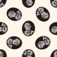 mafia seamless pattern N9