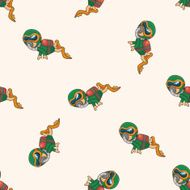 diver seamless pattern N3