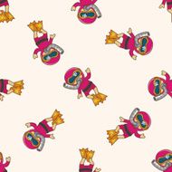 diver seamless pattern N7