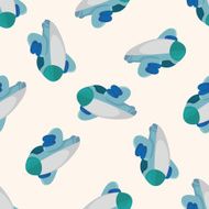 transportation airplane seamless pattern N3
