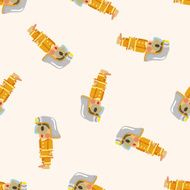 firefighter seamless pattern N2