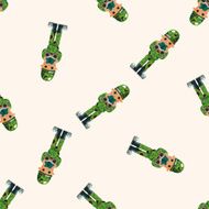 people theme soldier seamless pattern N9