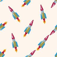 spaceship seamless pattern N8
