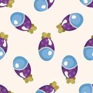 spaceship seamless pattern N9