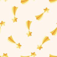 Space star seamless pattern