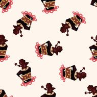 decorating cake seamless pattern