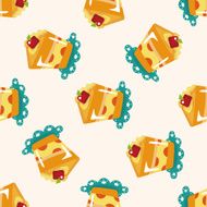 decorating cake seamless pattern N8