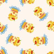 decorating cake seamless pattern N9