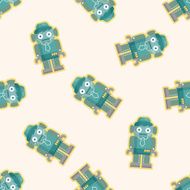 Robot seamless pattern N4
