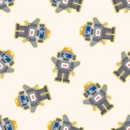 Robot seamless pattern N6