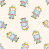 Robot seamless pattern N8