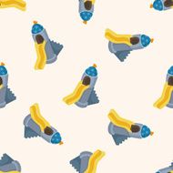 Amusement park facilities seamless pattern N5