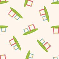 Amusement park facilities seamless pattern N15