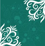 Abstract floral background Vector