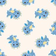 dragon seamless pattern N5