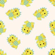 dragon seamless pattern N6