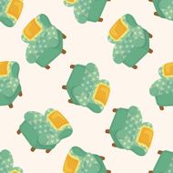 chair seamless pattern N3