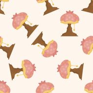 Home appliances theme lamp seamless pattern N2